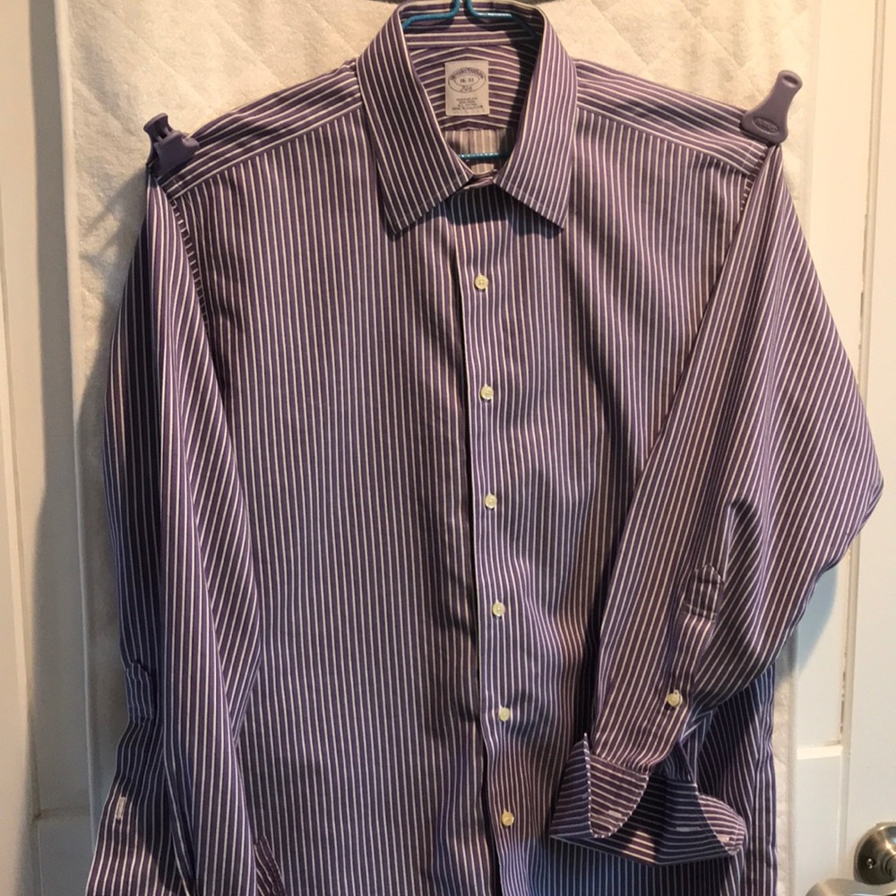 Brooks Brothers 346 Dress Shirt French Cuff 16-33